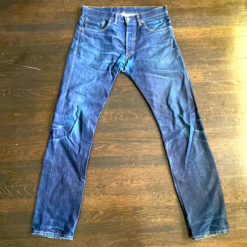 RRL Low Straight 32x34 Selvedge Denim
